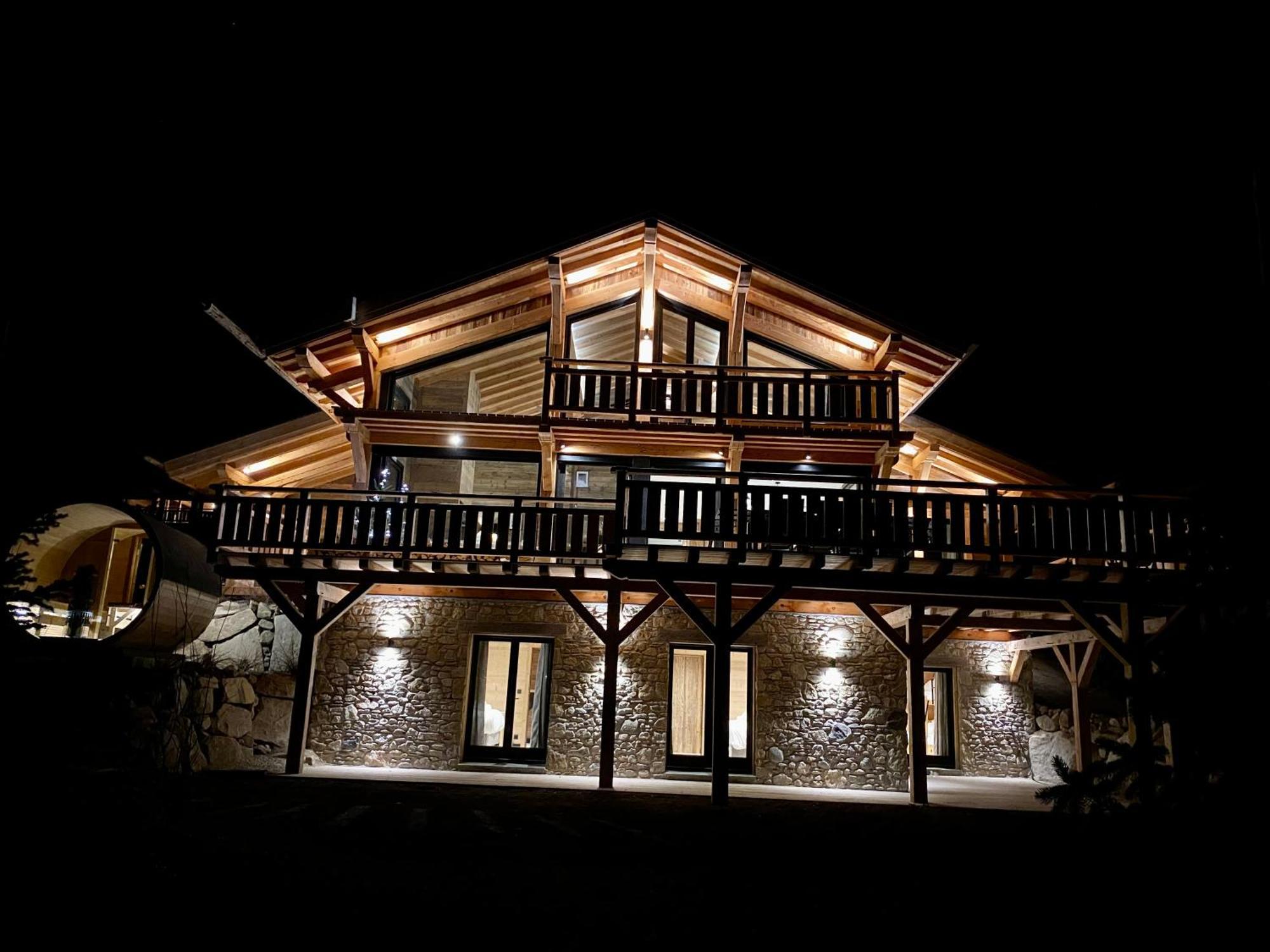 Chalet Aguila - Jacuzzi Et Sauna Panoramique - Construit En 2023 Bolquere Pyrenees 2000 Eksteriør billede