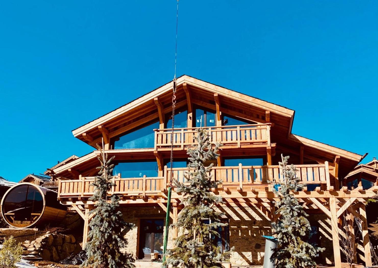 Chalet Aguila - Jacuzzi Et Sauna Panoramique - Construit En 2023 Bolquere Pyrenees 2000 Eksteriør billede