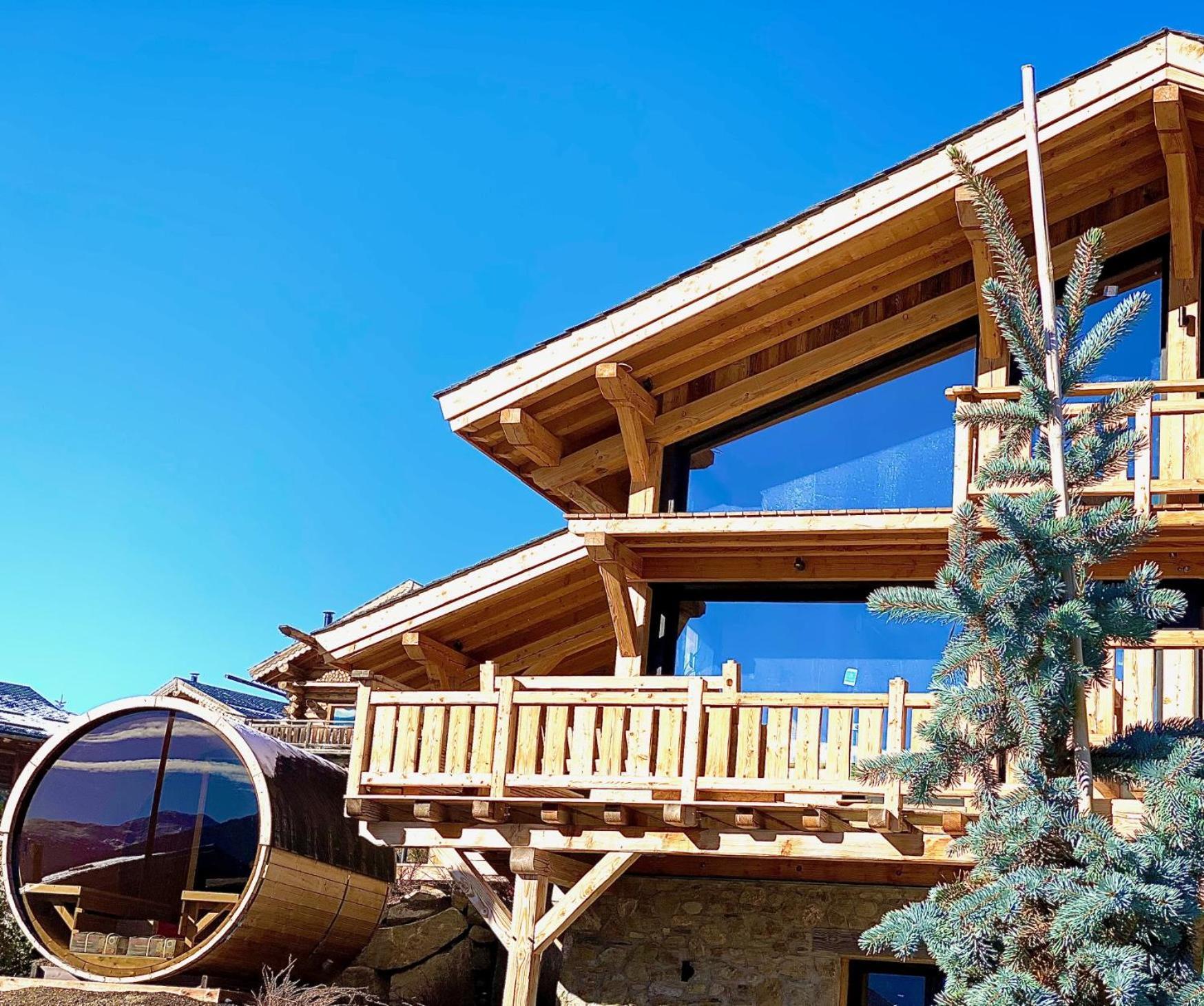Chalet Aguila - Jacuzzi Et Sauna Panoramique - Construit En 2023 Bolquere Pyrenees 2000 Eksteriør billede