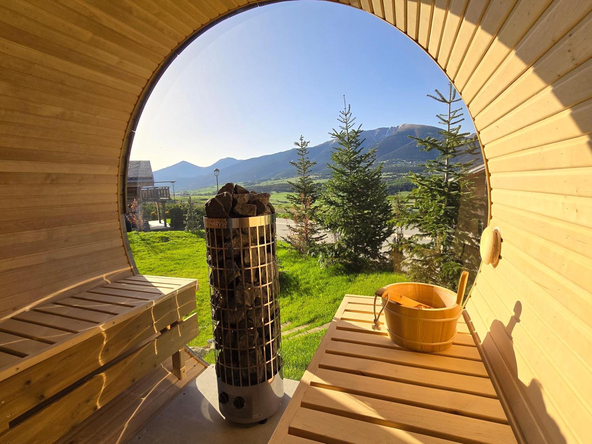 Chalet Aguila - Jacuzzi Et Sauna Panoramique - Construit En 2023 Bolquere Pyrenees 2000 Eksteriør billede