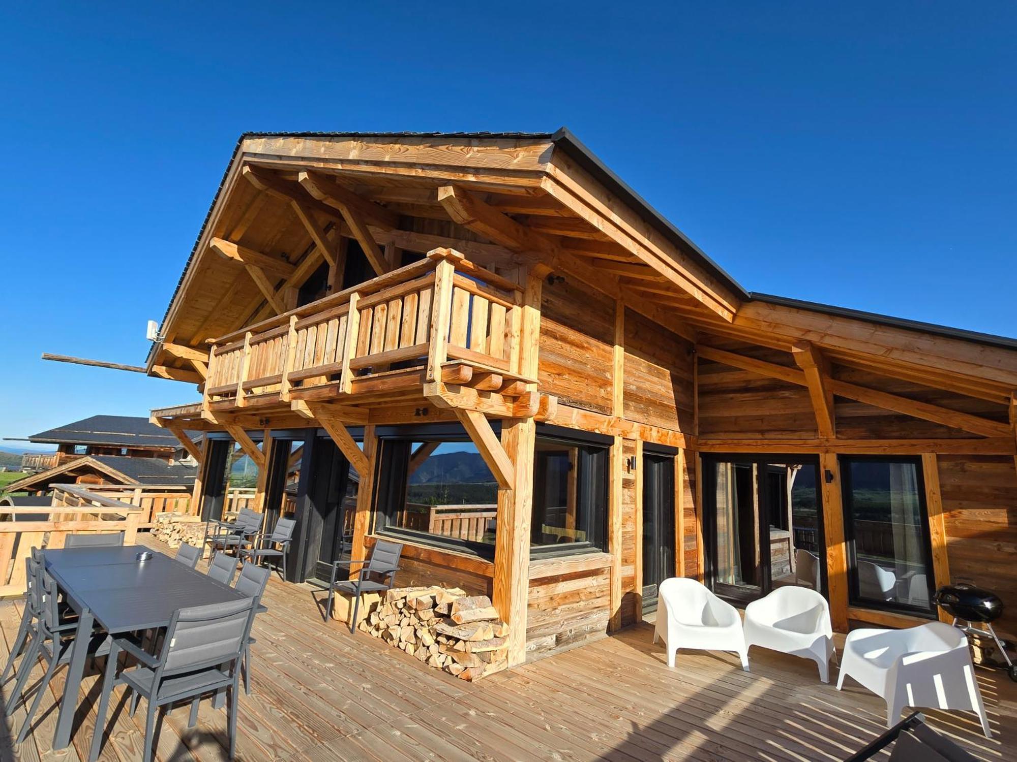 Chalet Aguila - Jacuzzi Et Sauna Panoramique - Construit En 2023 Bolquere Pyrenees 2000 Eksteriør billede